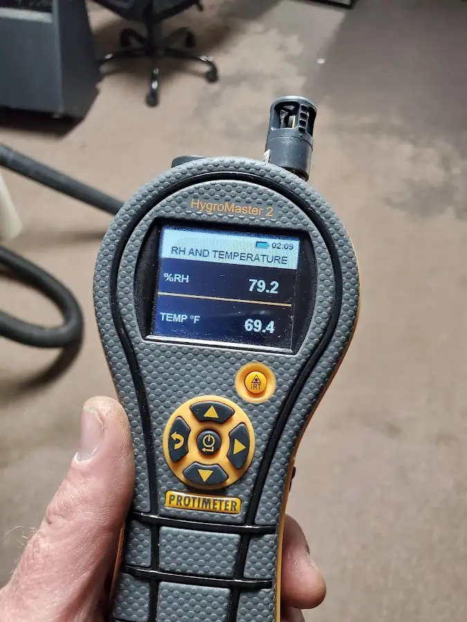 Moisture meter humidity assessment for Fire & Smoke Damage Restoration in Windsor Heights